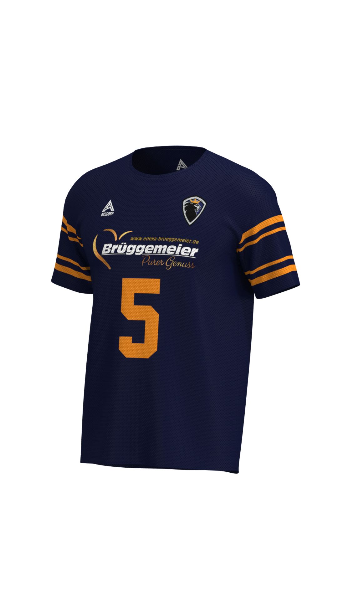 Fan Jersey Fan Jersey Navy (Heim) Vorderansicht